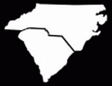 Image map to select NC or SC from Carolina Yellow Pages